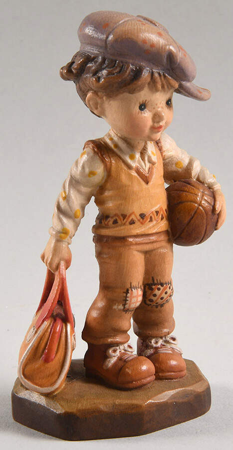 Sarah Kay Figurines Traveling Basketball - Boxed by Anri-1