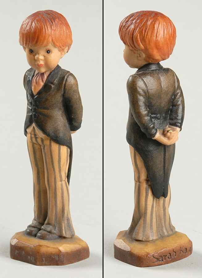 Sarah Kay Figurines With This Ring-4" - Boxed by Anri-1