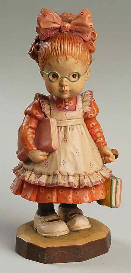 Sarah Kay Figurines Off To School-6" - Boxed by Anri-1