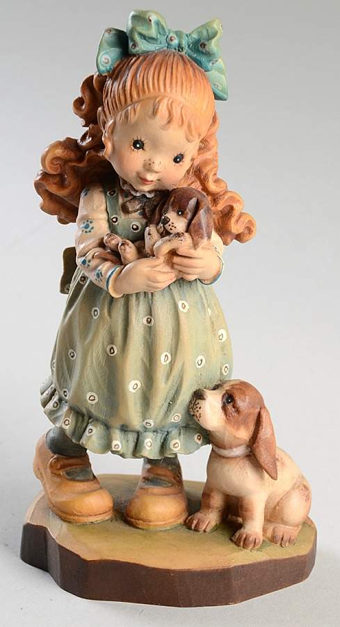 Sarah Kay Figurines Our Puppy-6" - No Box by Anri-1