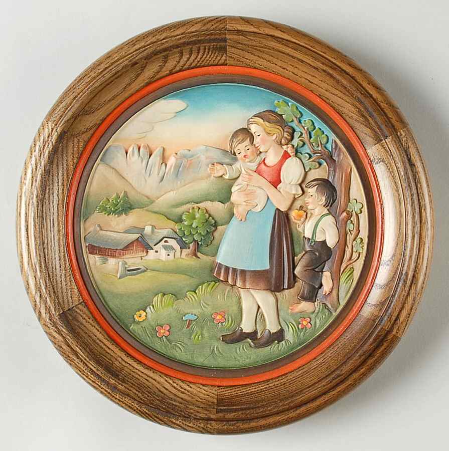 Mother's Day Plates Alpine Stroll - Boxed by Anri-1