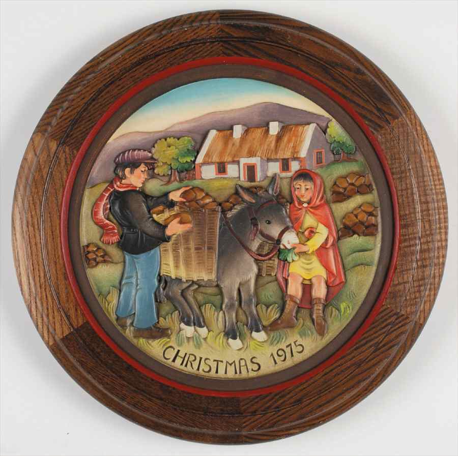 Anri Christmas Plate Ireland - Boxed by Anri-1