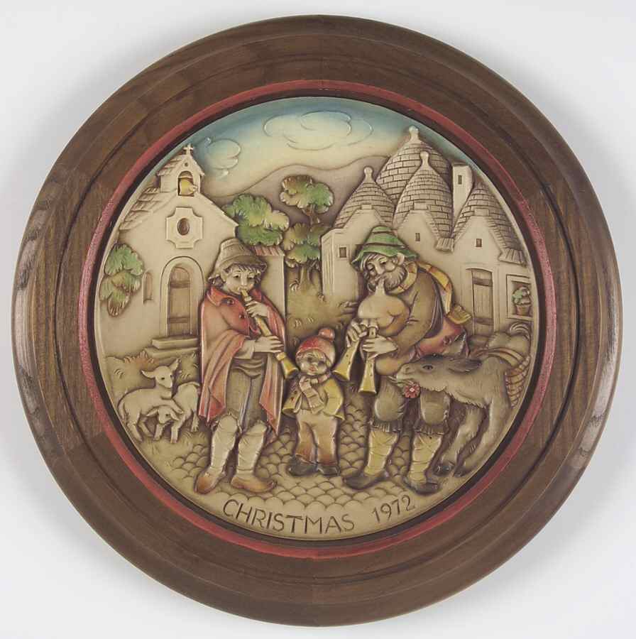 Anri Christmas Plate Alberobello - No Box by Anri-1
