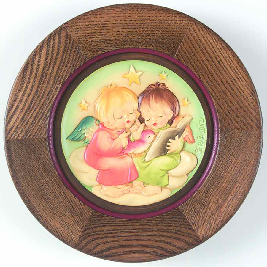 Ferrandiz Christmas Plate Rejoice - Boxed by Anri-1