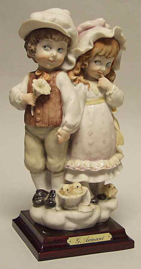 Gulliver's World Boy & Girl Holding Hands - No Box by Armani-1