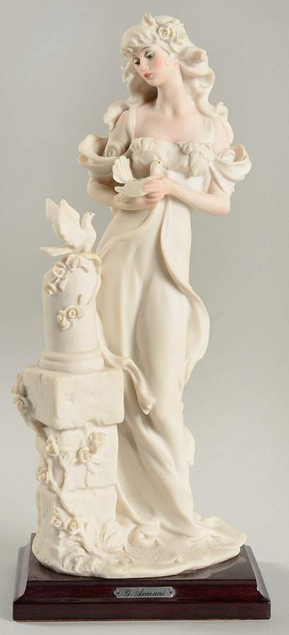 Spring Melodies Lady With Doves - No Box by Armani-1