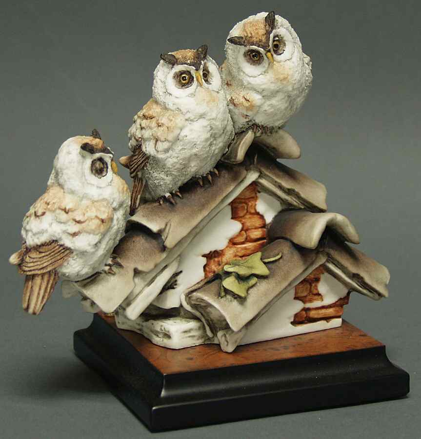 Owls Owls On Roof - Boxed by Armani-1