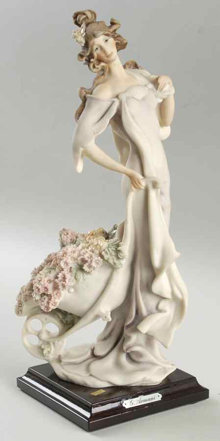 Spring Melodies Lady With Wheelbarrow - No Box by Armani-1