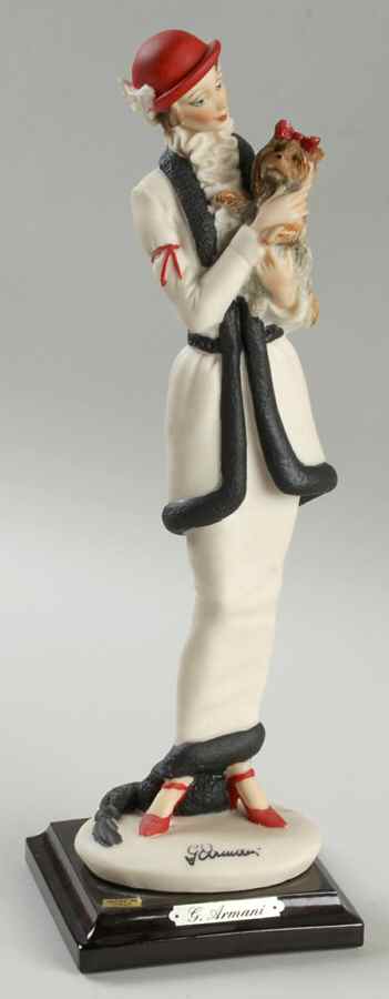 My Fair Ladies Lady With Dog-Black & Red - Boxed by Armani-1