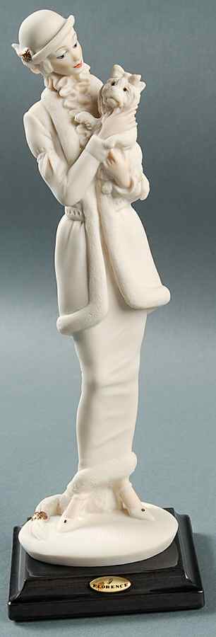 My Fair Ladies Lady With Dog-All White - Boxed by Armani-1