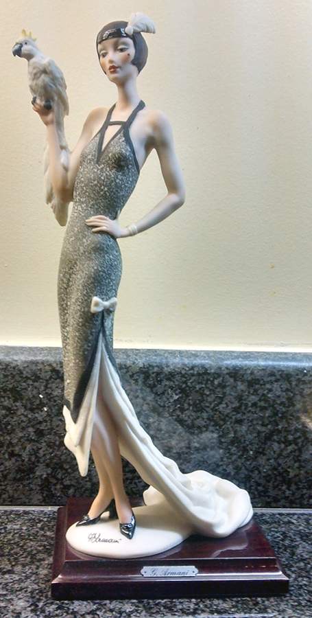 My Fair Ladies Lady With Parrot - No Box by Armani-1