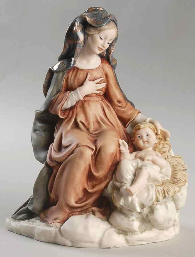 Nativity-Colored Madonna And Christ Child - No Box by Armani-1