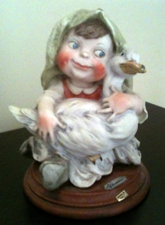 Gulliver's World Girl With Goat - No Box by Armani-1