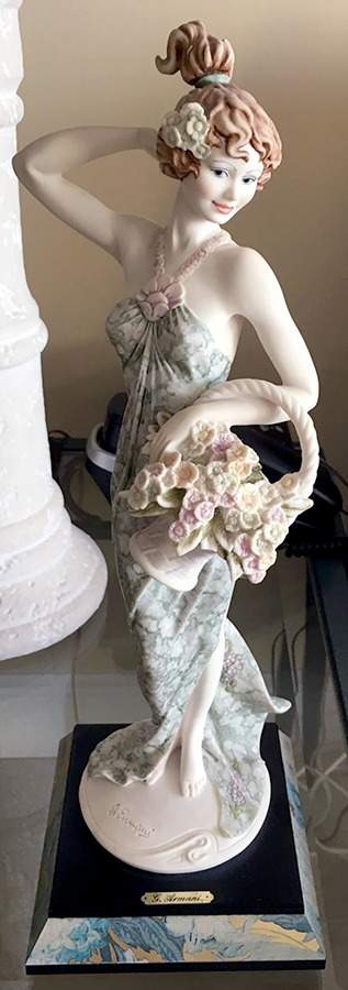 Florentine Garden Lady With Flowers - No Box by Armani-1