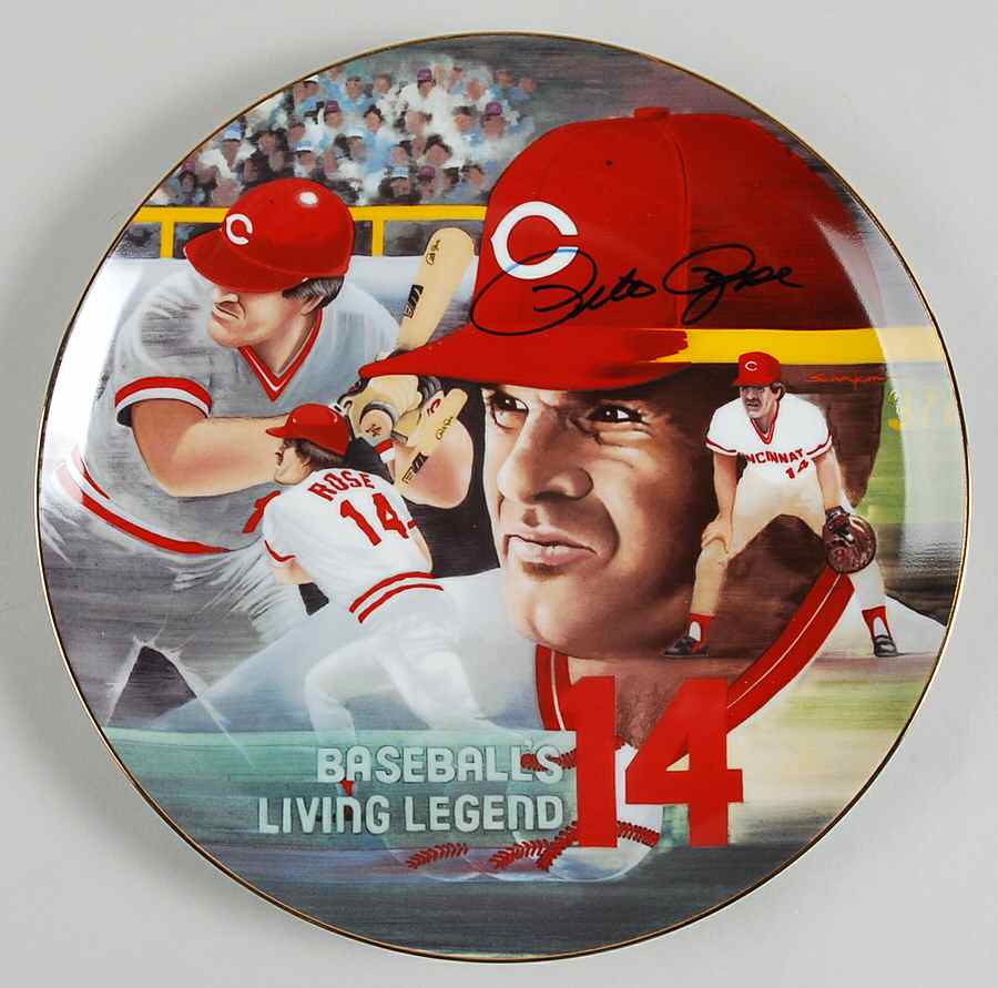 Armstrong's Plate Pete Rose Superstar - Boxed by Armstrong-1