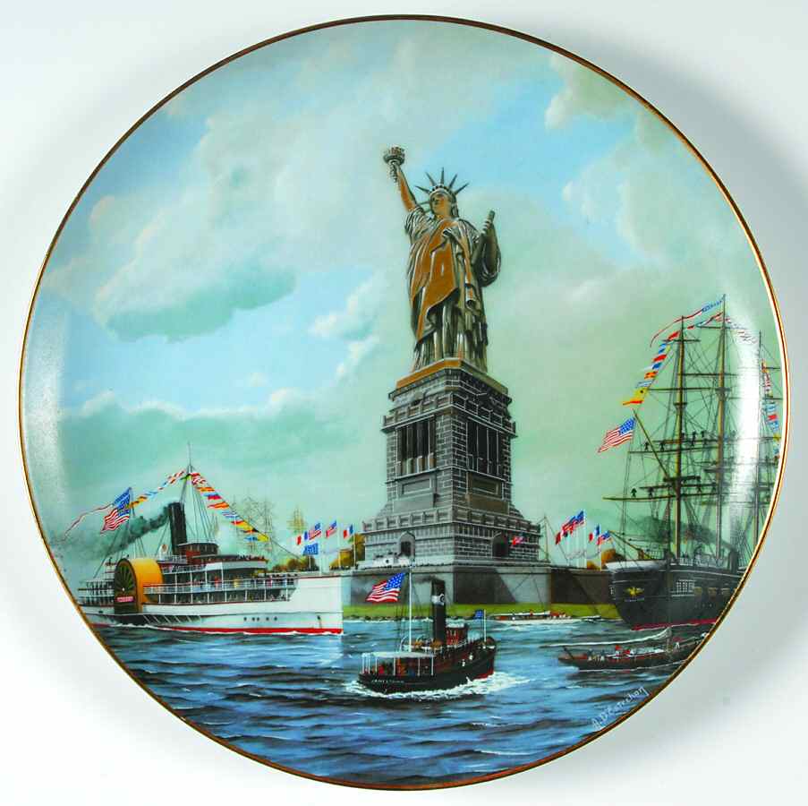 Statue of Liberty The Dedication - With Box by Armstrong-1