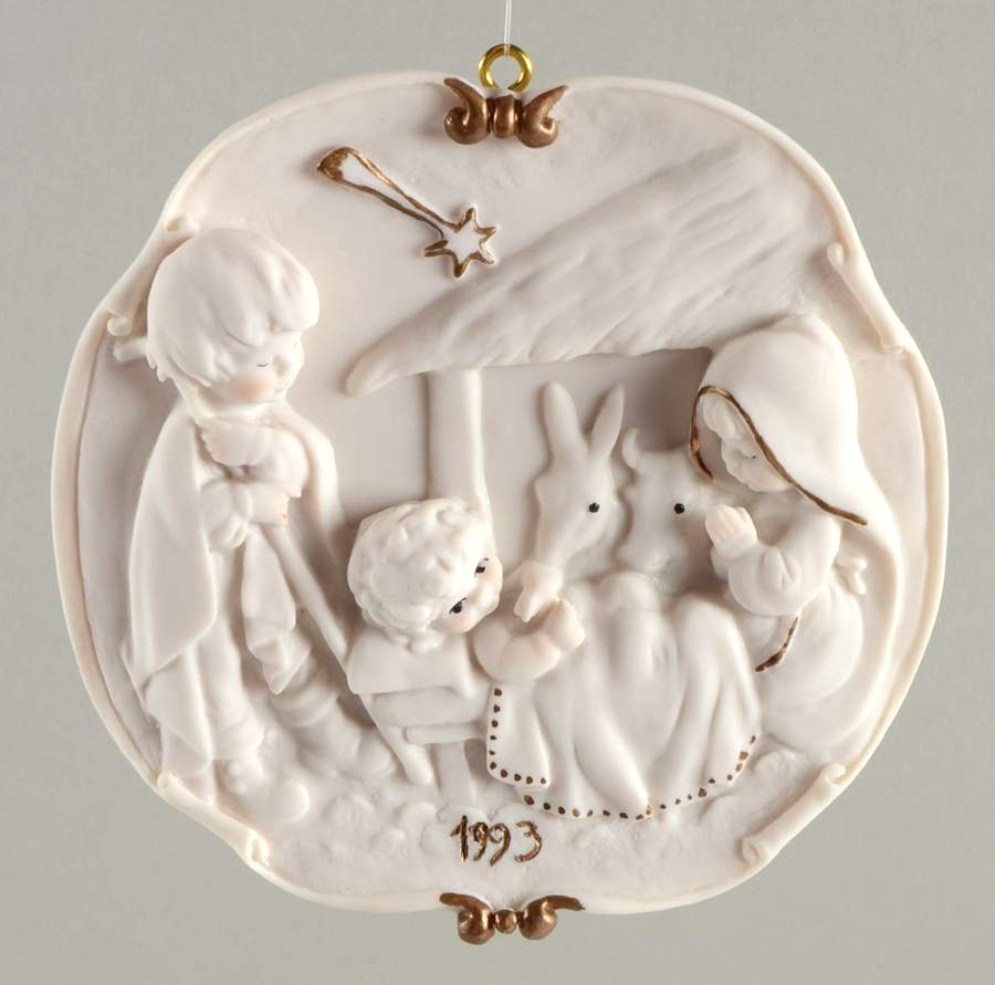 Christmas Ornament 1993-Nativity - Boxed by Armani-1