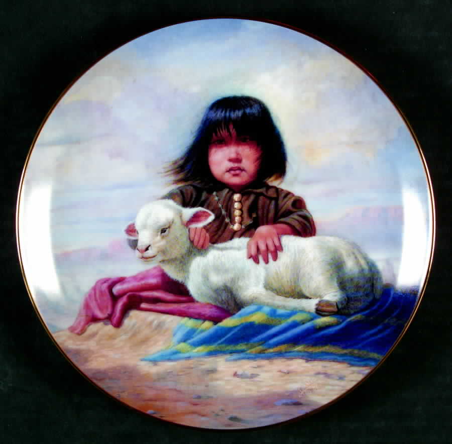 Children of The Prairie Watchful Waiting - Boxed by Artaffects-1