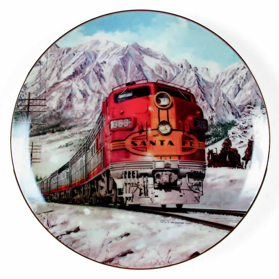Classic American Trains Traveling In Style - No Box by Artaffects-1