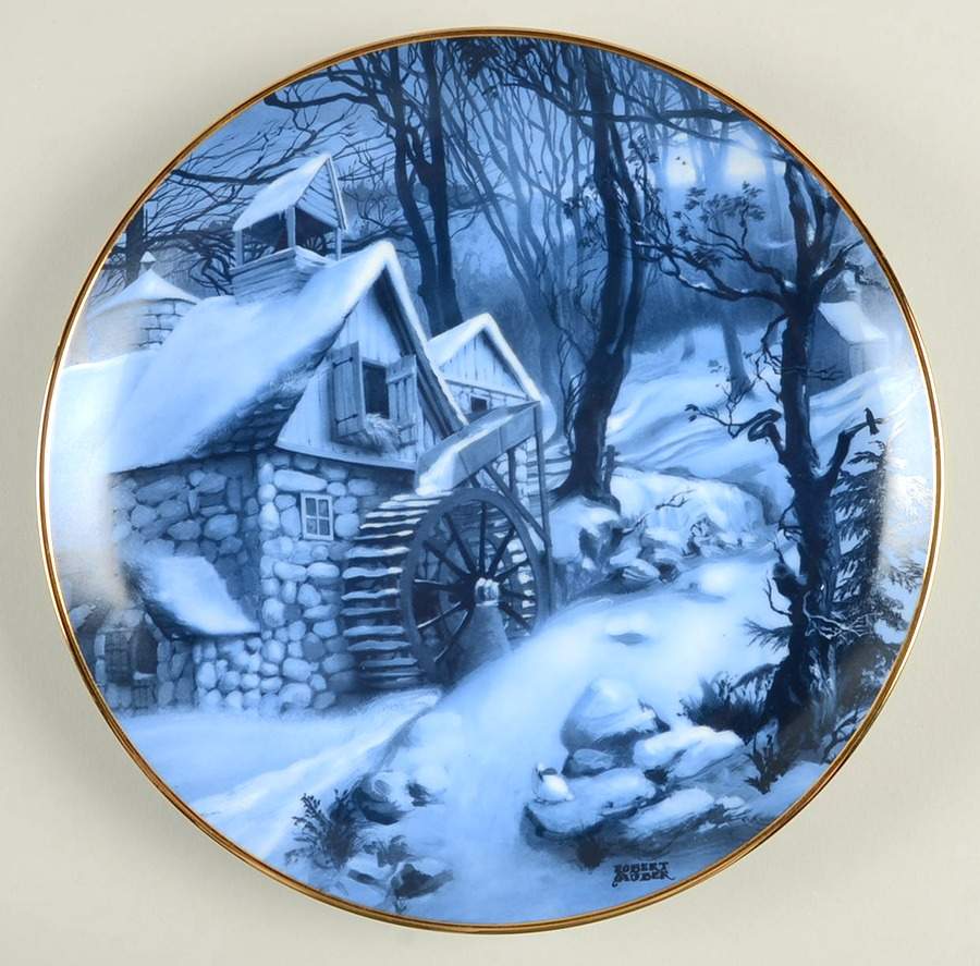 Winter Mindscapes-American Blues Snow Bound - Boxed by Artaffects-1