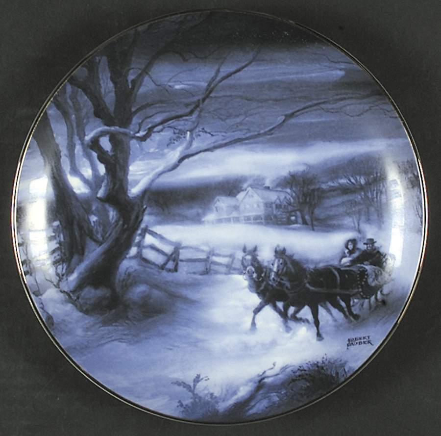 Winter Mindscapes-American Blues Sleigh Ride - Boxed by Artaffects-1