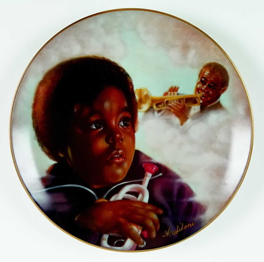 Anthony Sidoni Little Satchmo - Boxed by Artists of The World-1