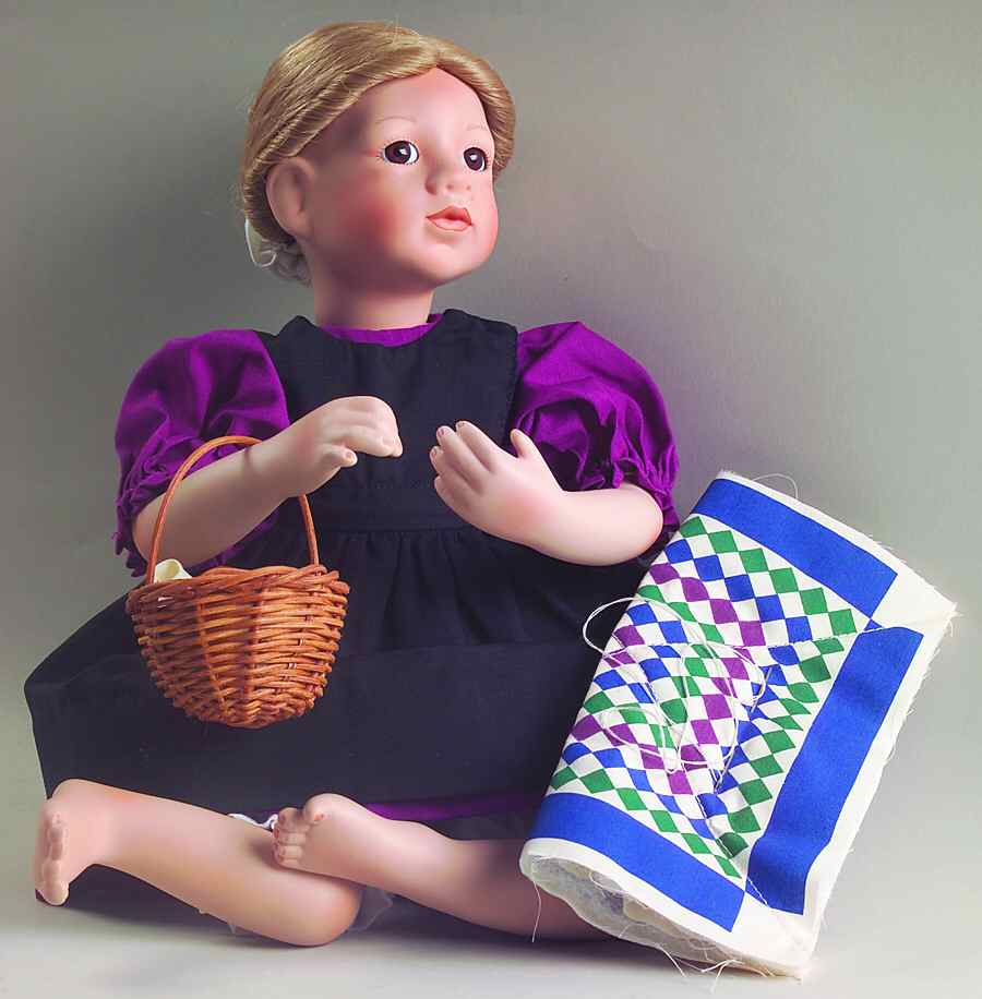 Amish Blessings Ruth - Boxed by Ashton Drake-1
