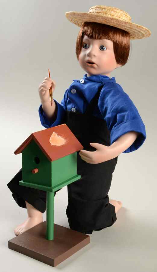 Amish Blessings Adam - Boxed by Ashton Drake-1