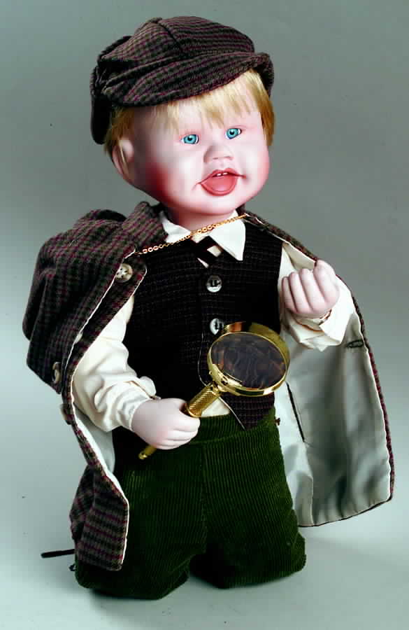 Born To Be Famous Little Sherlock - No Box by Ashton Drake-1