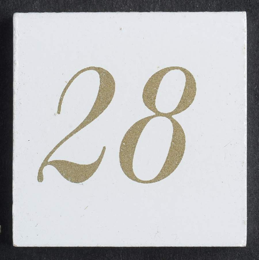 Calender Babies Tile #28 - No Box by Ashton Drake-1