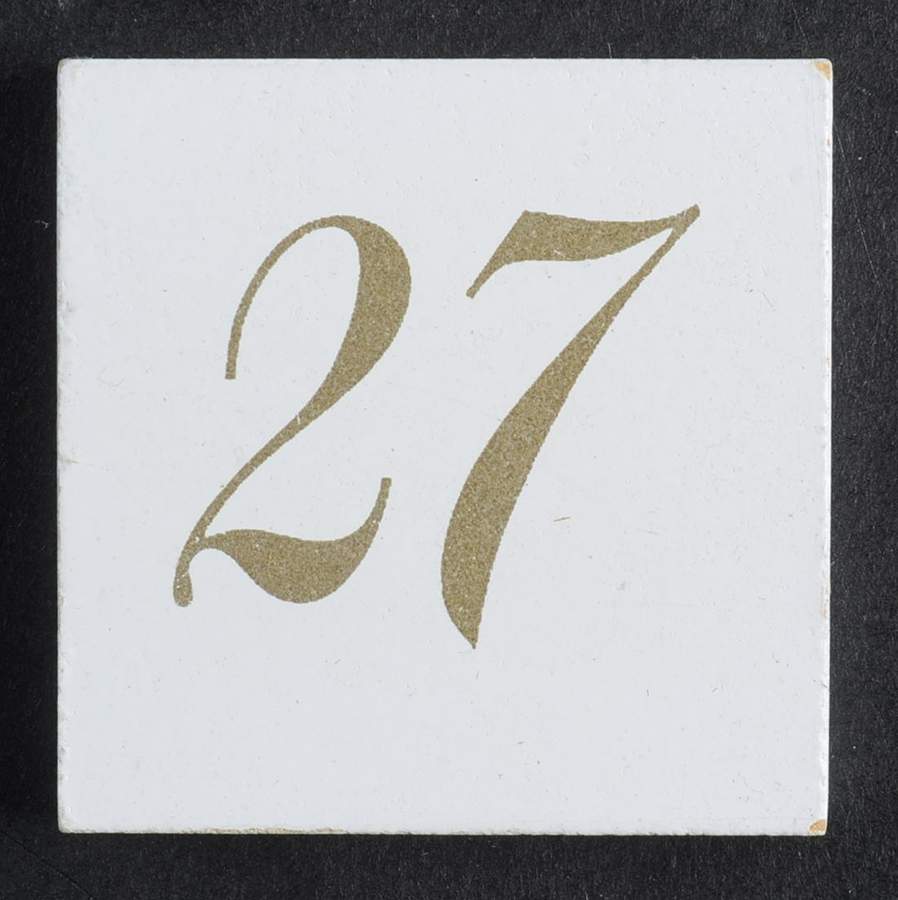 Calender Babies Tile #27 - No Box by Ashton Drake-1