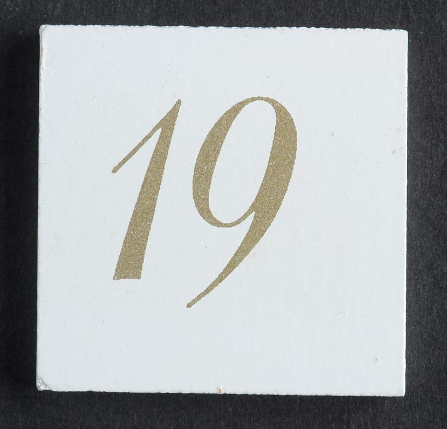 Calender Babies Tile #19 - No Box by Ashton Drake-1
