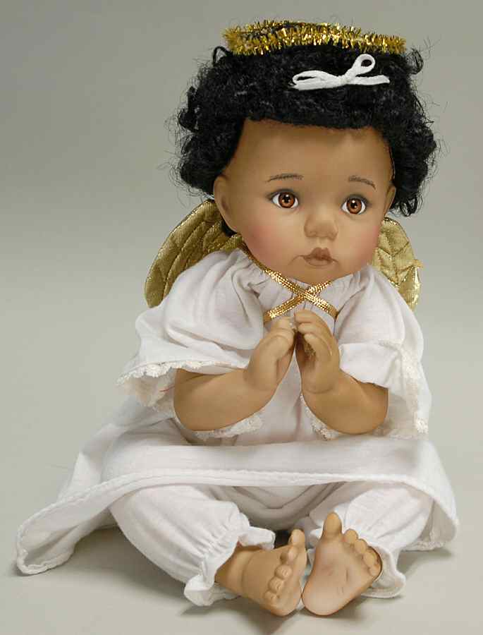 As Cute As Can Be By Ashton-Drake Galleries Angel Face - Boxed by Ashton Drake-1