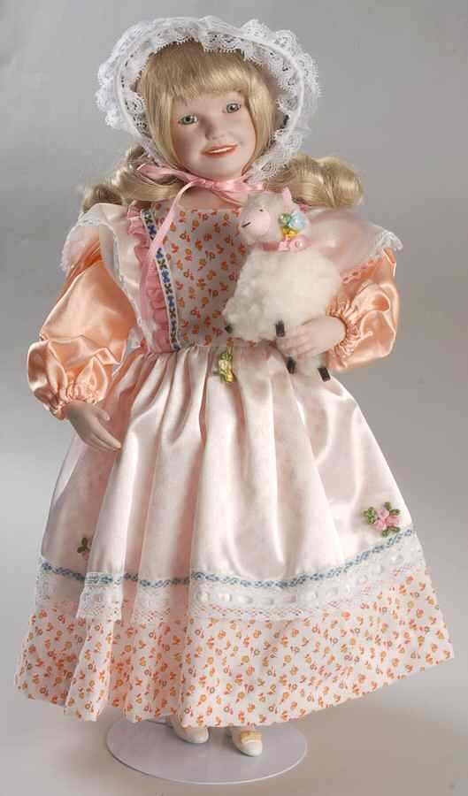 Children From Mother Goose Mary Had A Little Lamb - Boxed by Ashton Drake-1