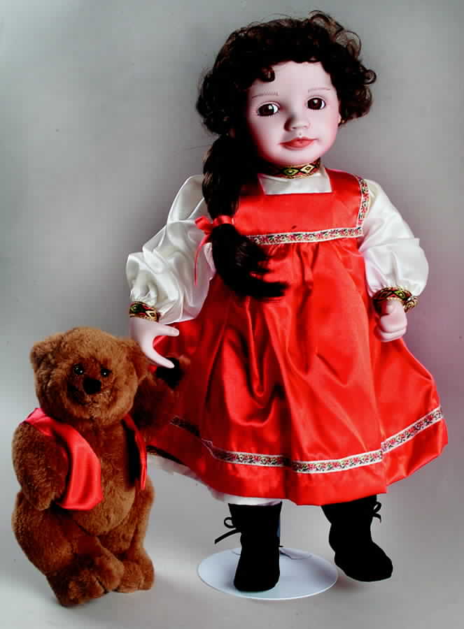 International Festival of Toys & Tots Natasha-Russia - Boxed by Ashton Drake-1
