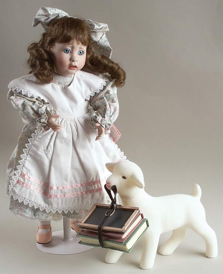 Lawton's Nursery Rhymes Mary Had A Little Lamb - No Box by Ashton Drake-1
