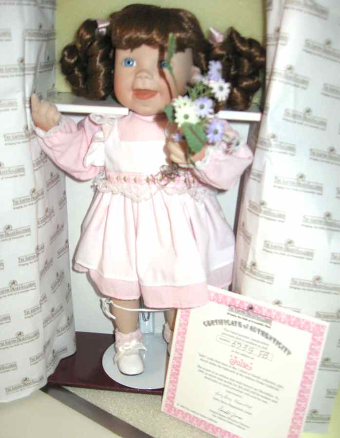 Too Much To Handle Julie(Flowers For Mommy) - No Box by Ashton Drake-1