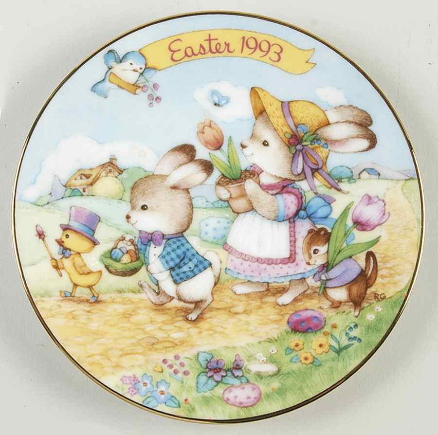 Easter Plate-Avon Easter Parade - Boxed by Avon-1