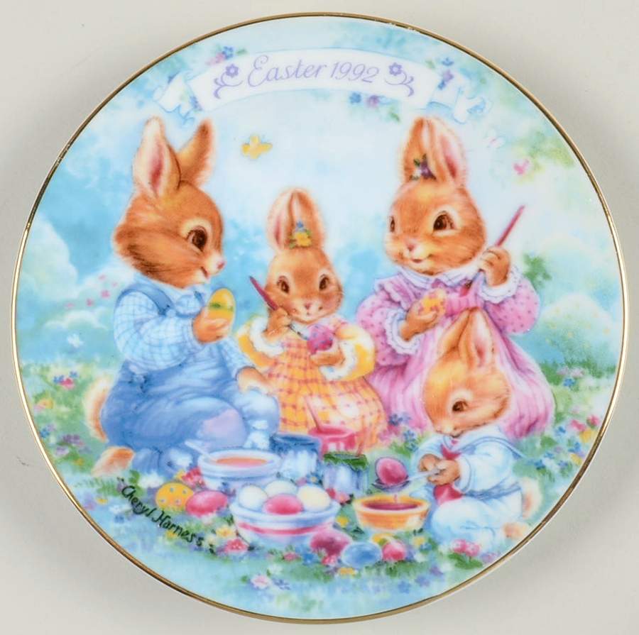 Easter Plate-Avon Colorful Moments - Boxed by Avon-1