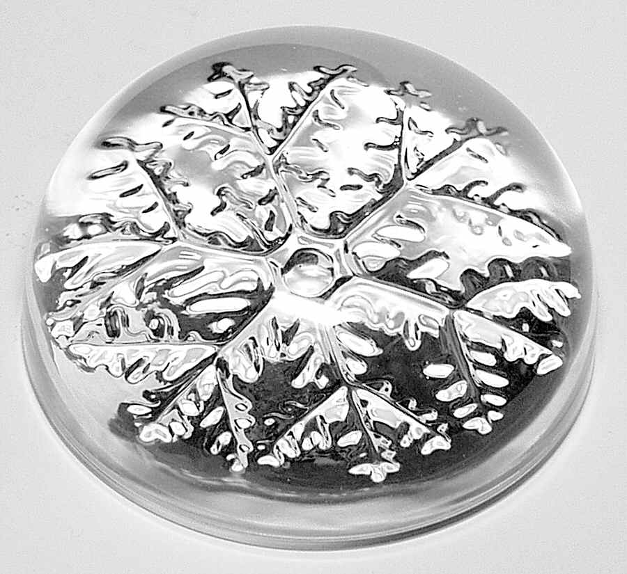 Avon Figurine Crystal Snowflake Paperweight - Boxed by Avon-1