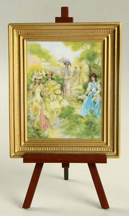 Avon Figurine Through The Years Picture-Procelain - Boxed by Avon-1