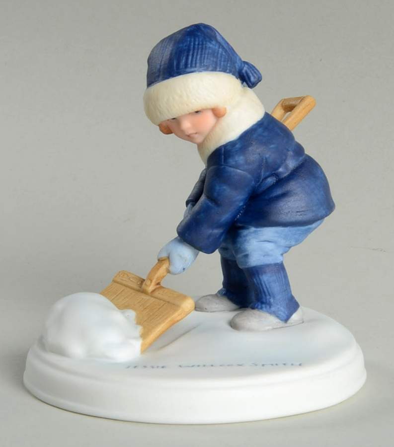Jessie Willcox Smith Holiday Series A Winter Snow-Christmas - Boxed by Avon-1