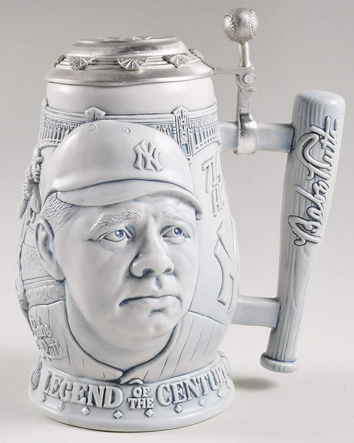 Avon Steins Babe Ruth-Legend Of The Century - Boxed by Avon-1