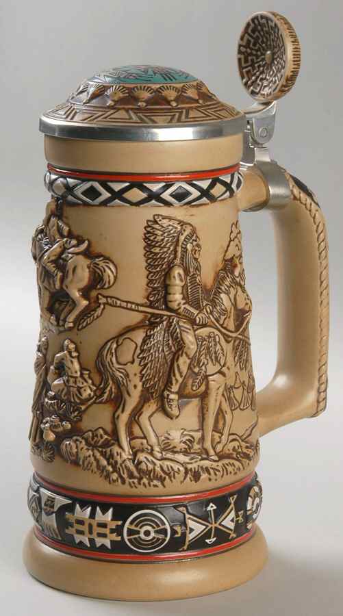 Avon Steins Indians Of The American Frontier - Boxed by Avon-1