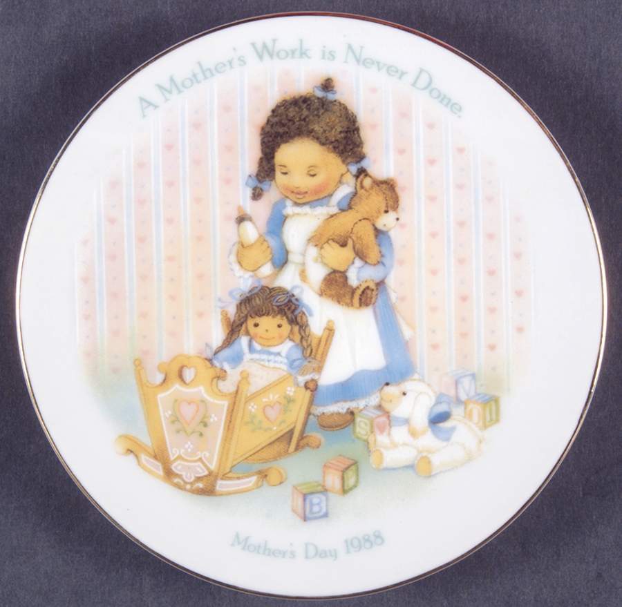 Mother's Day A Mother's Work Is Never Done-African Am - With Box by Avon-1