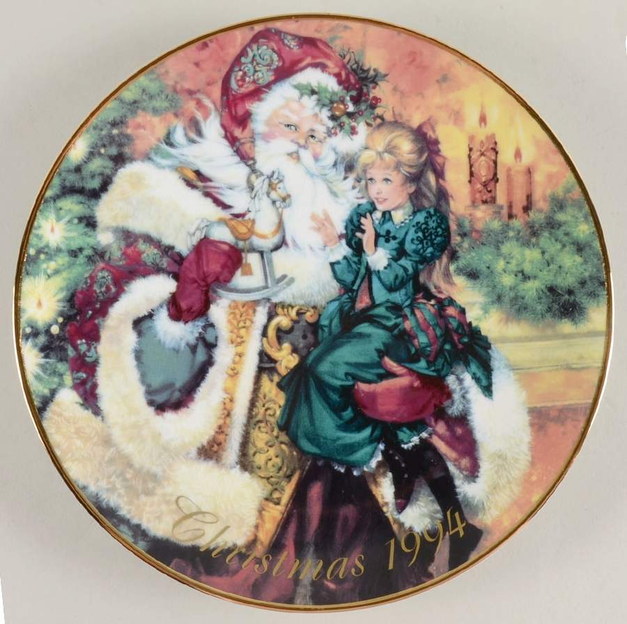 Christmas Plate Wonder Of Christmas - Boxed by Avon-1