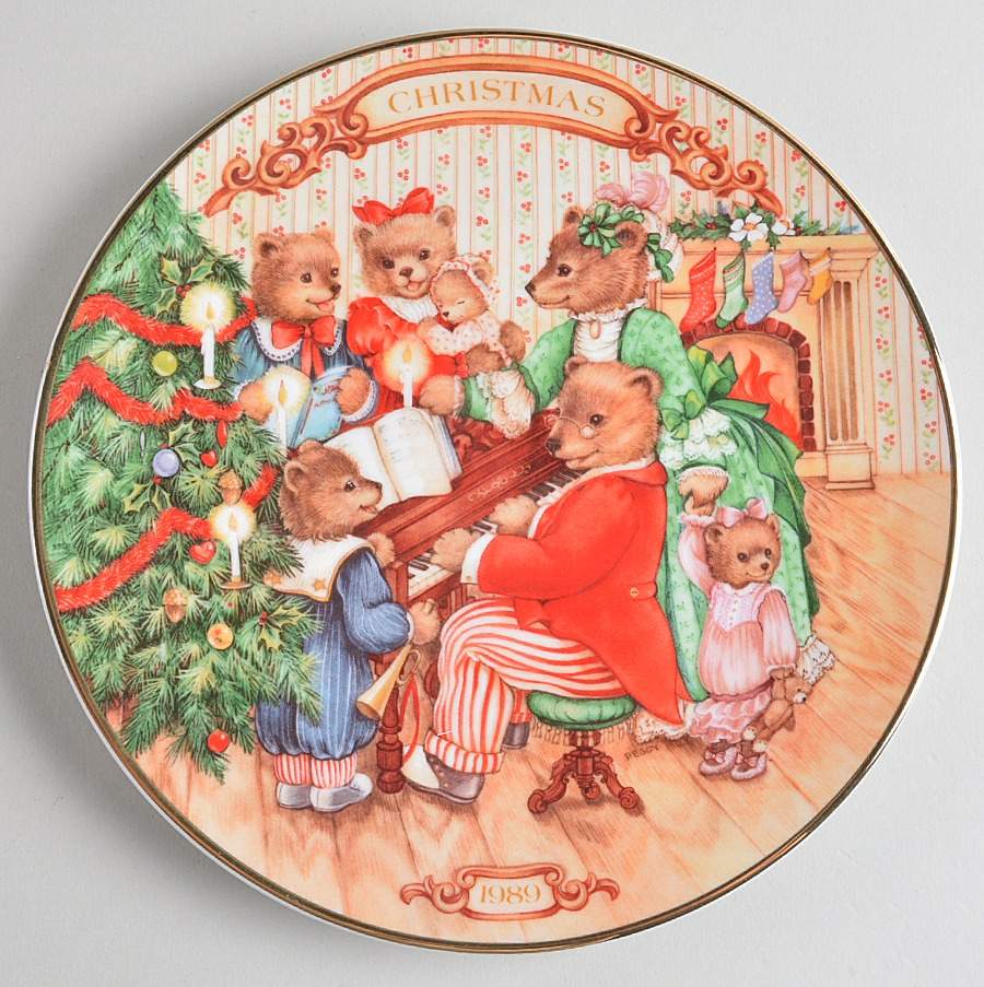 Christmas Plate Together For Christmas - No Box by Avon-1