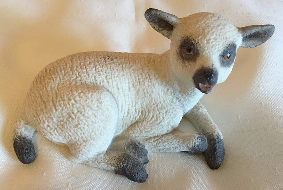 Aynsley Figurines Woolly Lamb - No Box by John  Aynsley & Sons-1