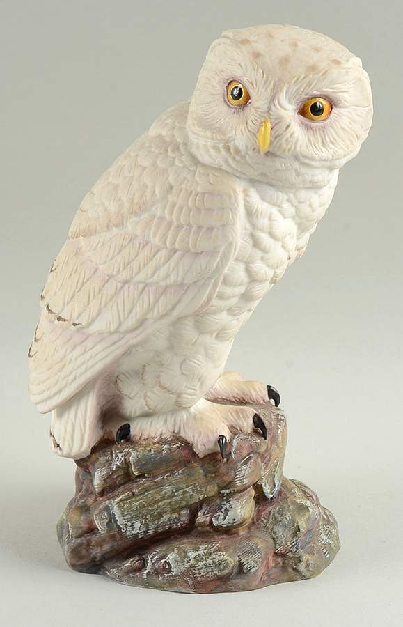 Aynsley Figurines Snowy Owl - No Box by John  Aynsley & Sons-1