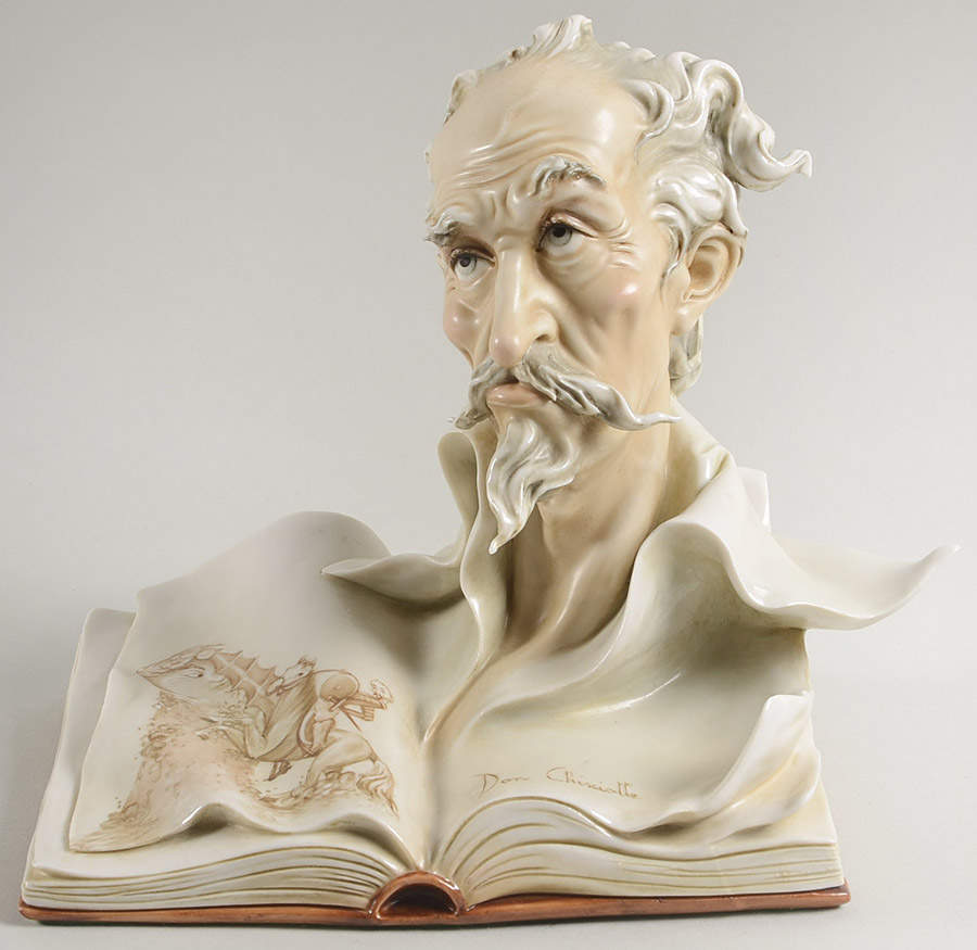 Antonio Borsato Figurines Bust Of Don Quixote - No Box by Antonio Borsato-1